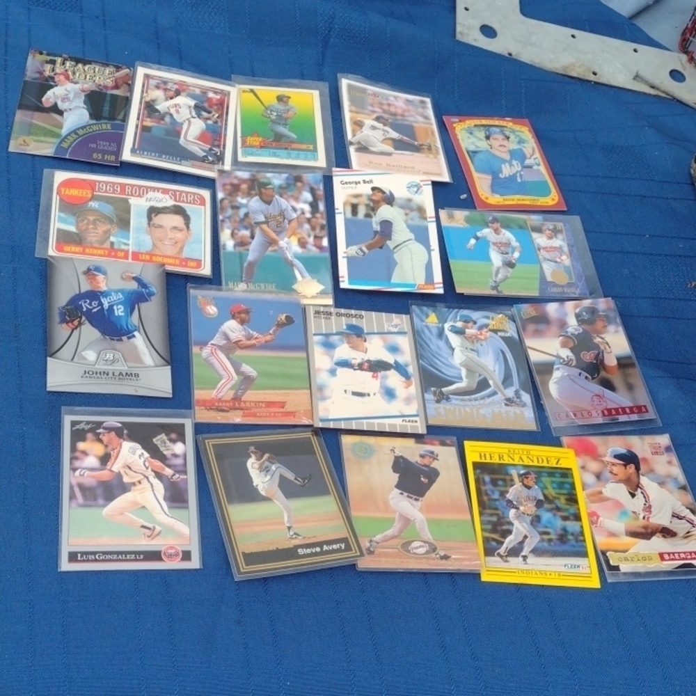 Assorted Baseball Trading Cards